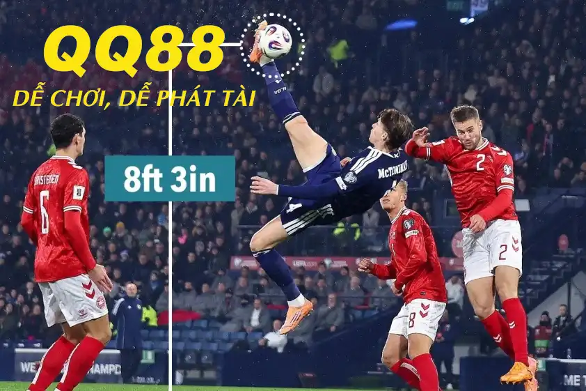 Scott McTominay có pha ghi bàn đẹp mắt trong trận đấu của ĐT Scotland. Ảnh: The Sun Scott McTominay có pha ghi bàn đẹp mắt trong trận đấu của ĐT Scotland. Ảnh: The Sun